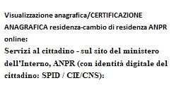 ANPR  sito del ministero dell'Interno